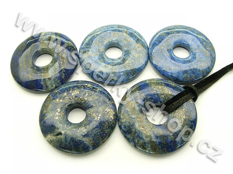 Lapis Lazuli přívěsek donut