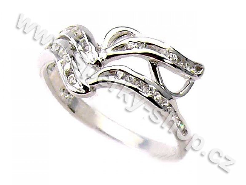 Prsten stříbrný Ag 925/1000 - TYP002