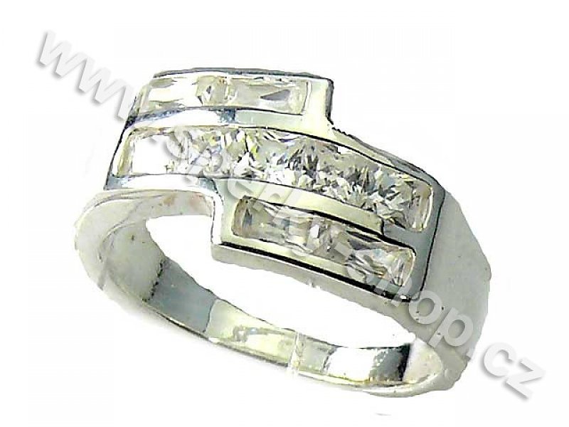Prsten stříbrný Ag 925/1000 - TYP011