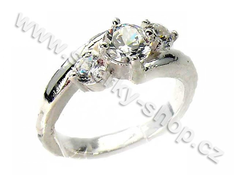 Prsten stříbrný Ag 925/1000 - TYP012