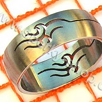 Ocelový prsten Style
