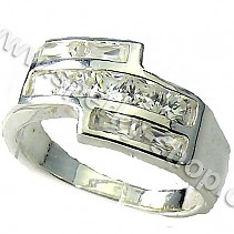 Prsten stříbrný Ag 925/1000 - TYP011