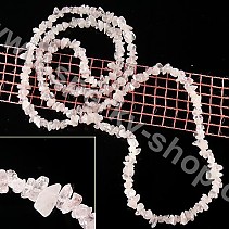 Růženín náhrdelník kousky - 90cm