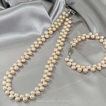 Dárková sada broskvových perel 53g